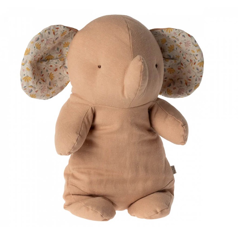 Safari Friends Medium Elephant Plush Toy Rose
