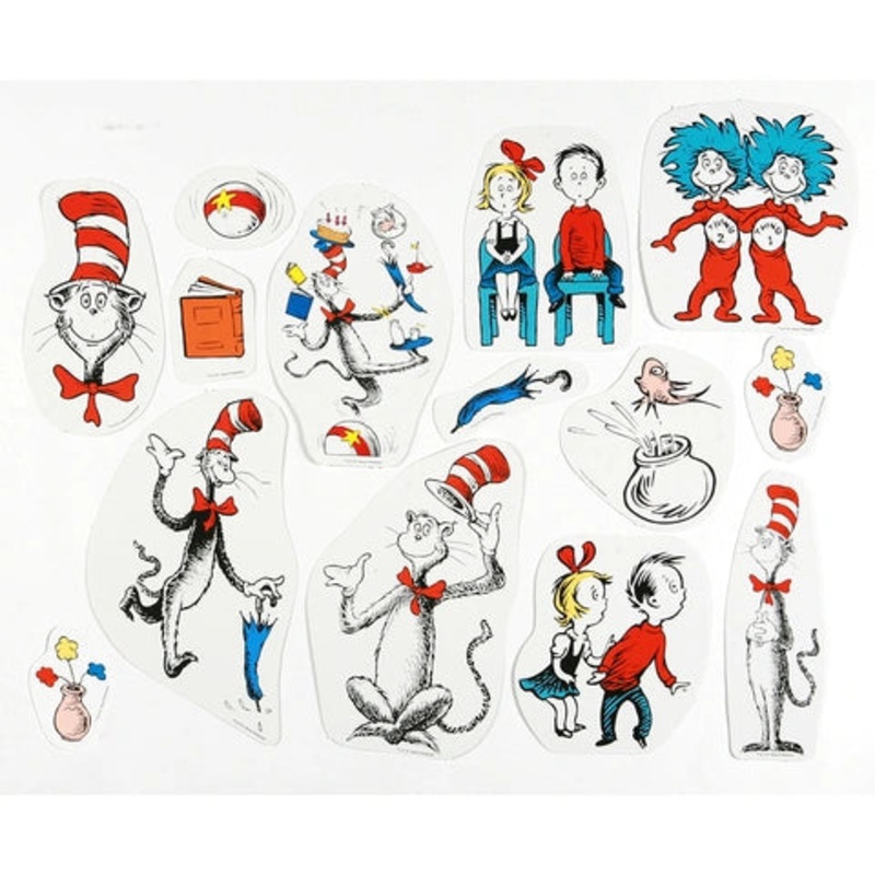 Cat in the Hat Characters 2-Sided Deco Kit