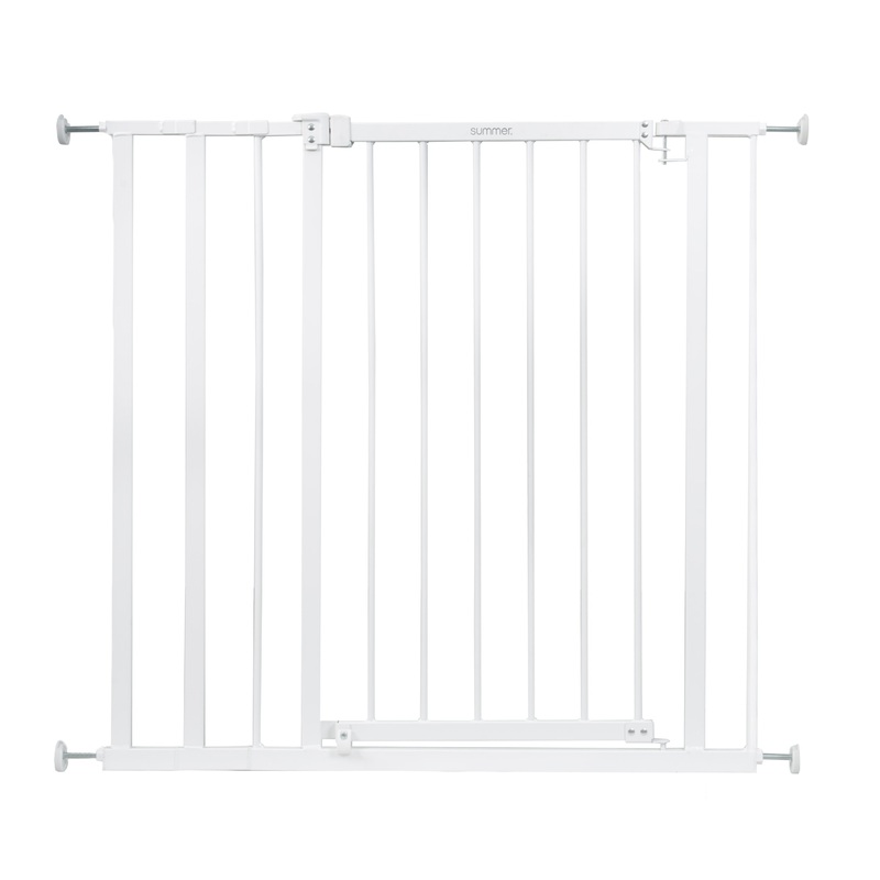 Everywhere Extra Tall Walk-Thru Safety Gate- White