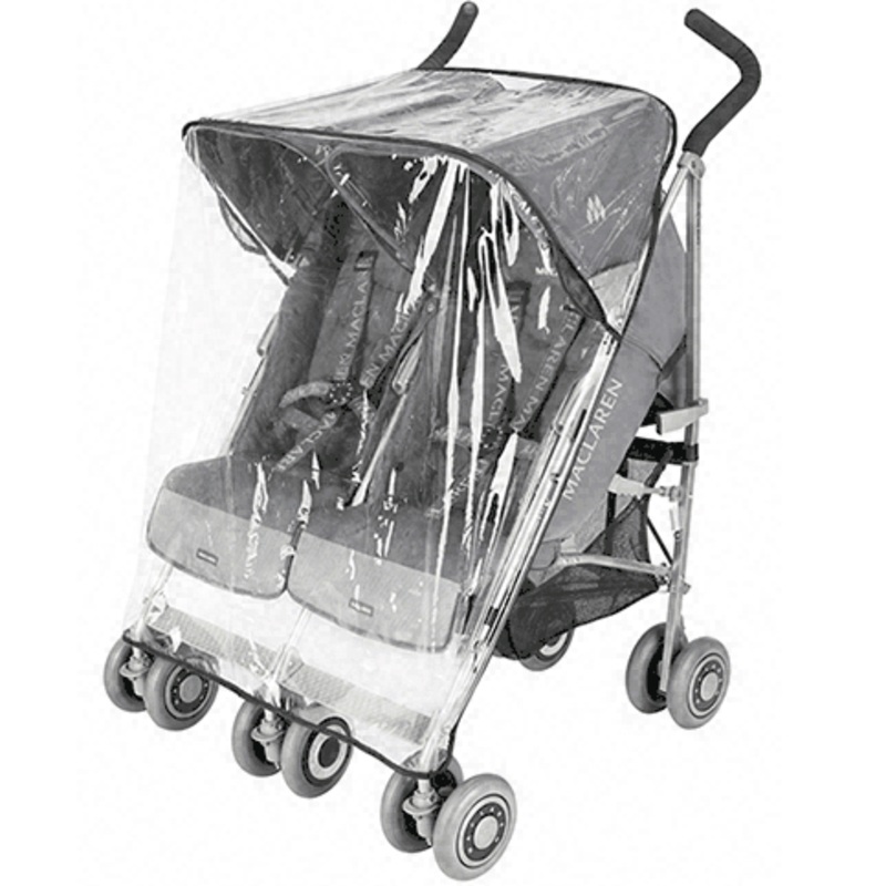 Maclaren Twin Stroller Rain Cover