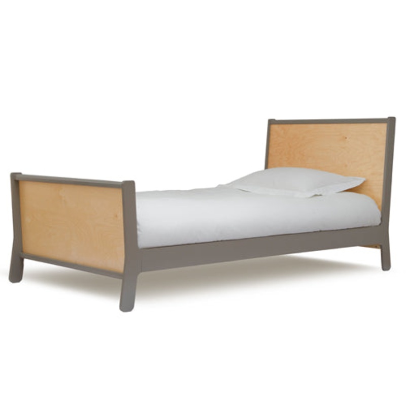 Oeuf Sparrow Collection Twin Bed in Grey