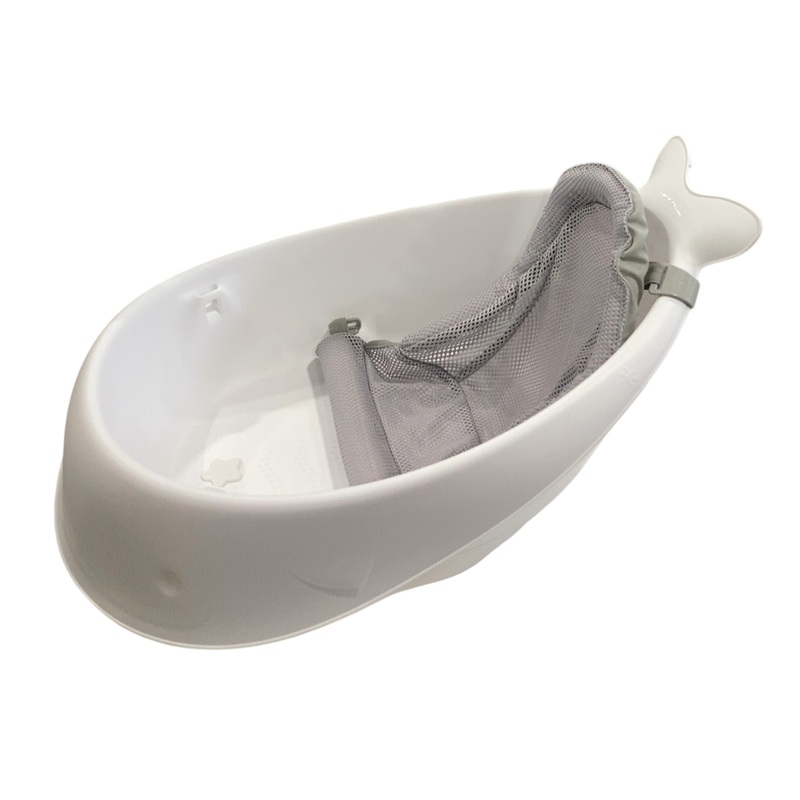 Skip Hop Moby Bath Smart Sling 3-Stage Bathtub, White