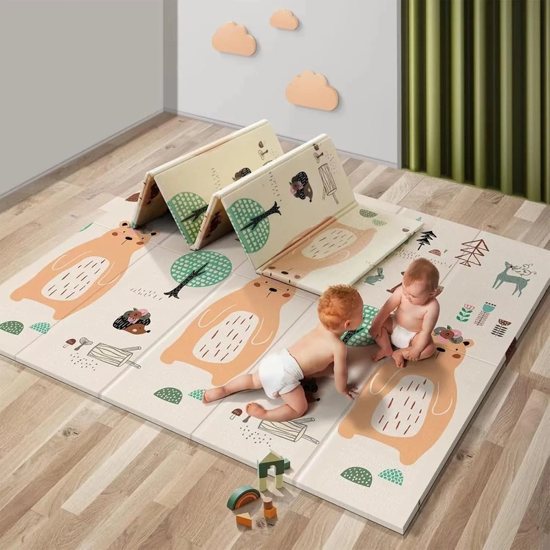 UANLAUO Baby Play Mat,71″x 79″ Large Baby Mat for Floor