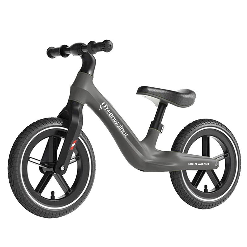 Balance Bike  | 12″ Sports Bike | No Pedal Balance Bike (Charcoal Grey)