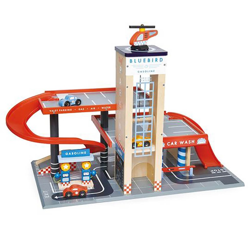 Blue Bird Service Station Set