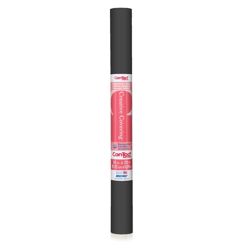 Con-Tact Brand Creative Covering Black 18″X50′