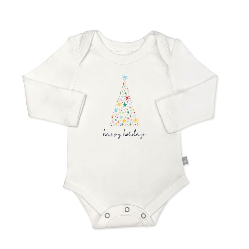 Holiday Graphic Long Sleeve Bodysuit