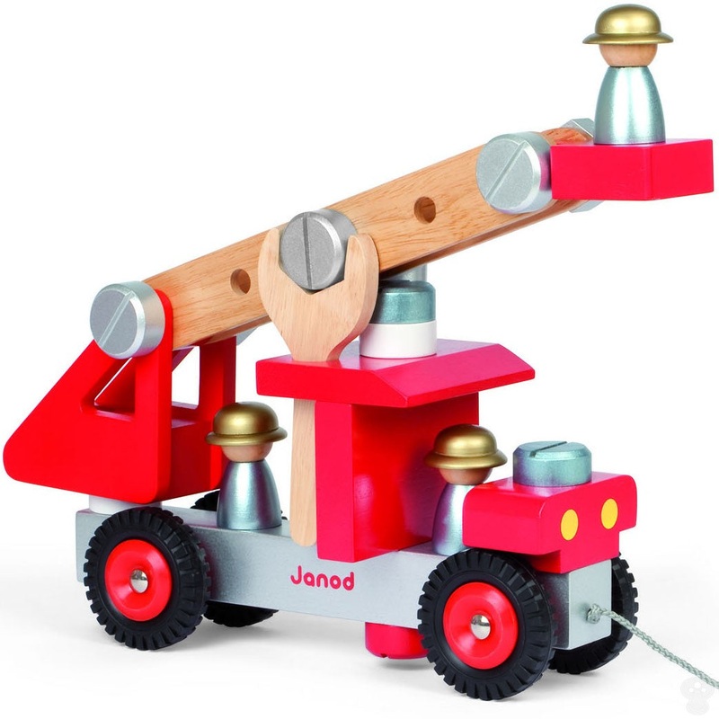 Janod DIY Fire Truck