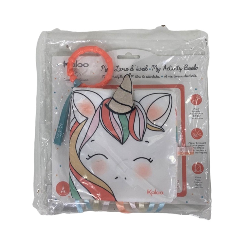 Kaloo Soft Activity Book, The Happy Unicorn