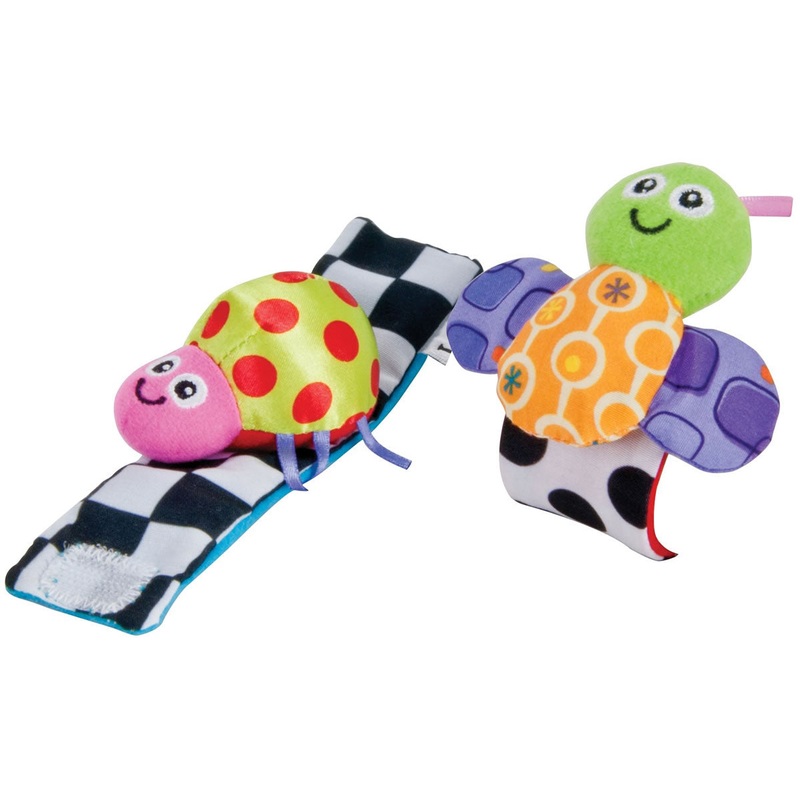 Lamaze High Contrast Wrist Rattles