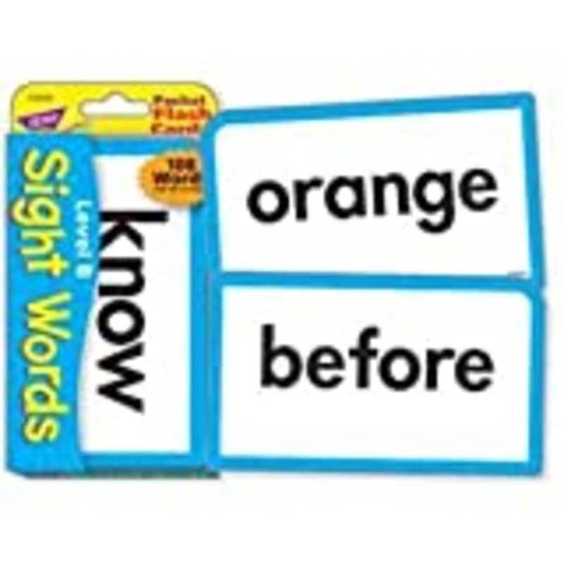 Sight Words Level B Pocket Flash Cards