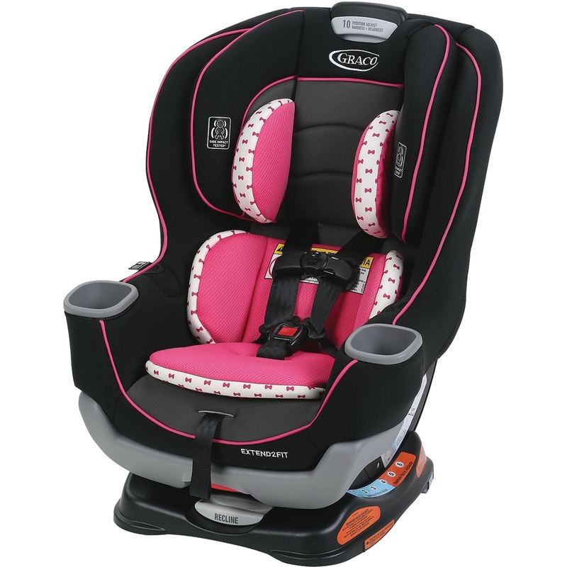 Graco Extend2Fit Convertible Car Seat – Kenzie