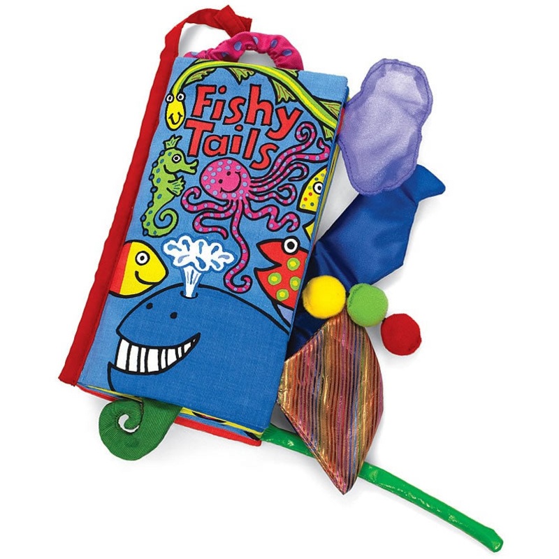 Jellycat Fishy Tails Soft Book
