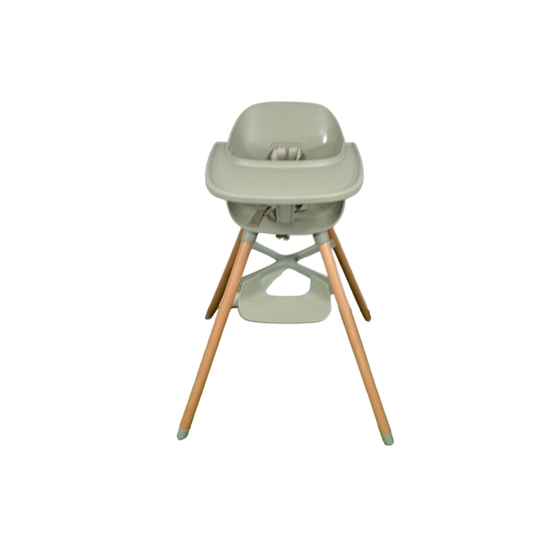 Lalo The Chair, Natural Wood, Sage