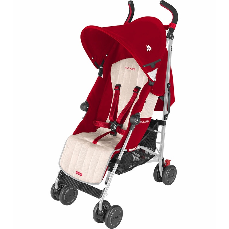 Maclaren Open Box Quest Sport Stroller – Scarlet/Wheat