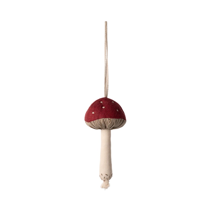 Maileg Mushroom Ornament – Red
