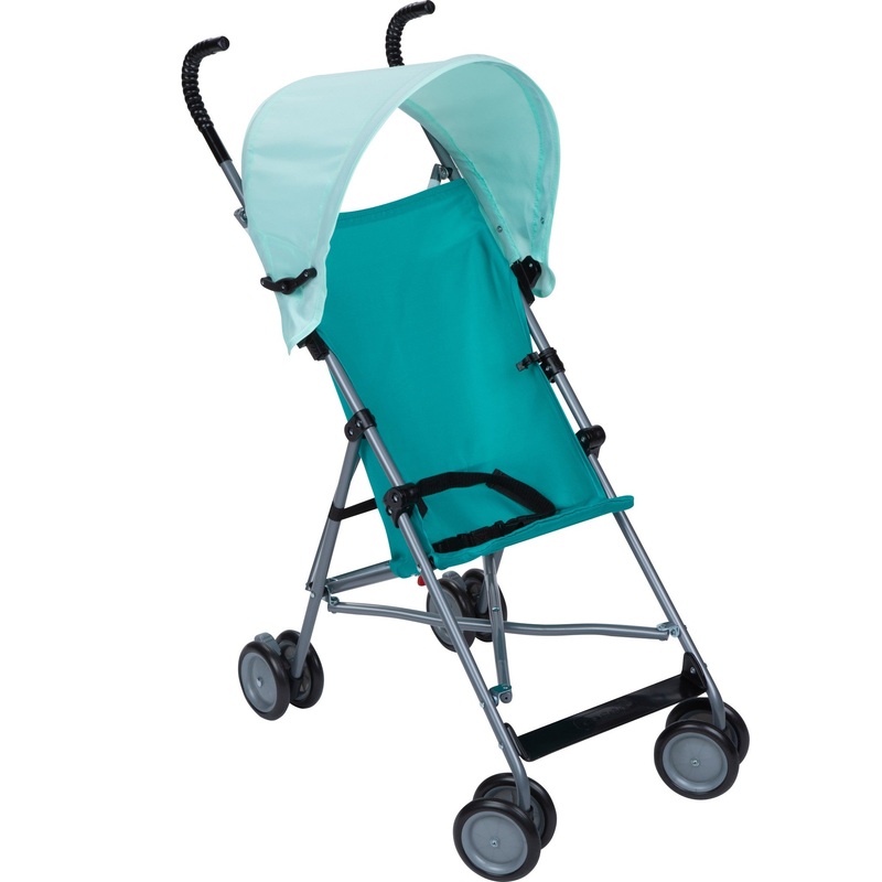 Umbrella Stroller with Canopy – Teal
