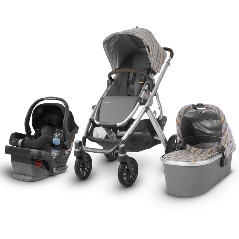 UPPAbaby 2019 VISTA + MESA Travel System – Spenser/Jake