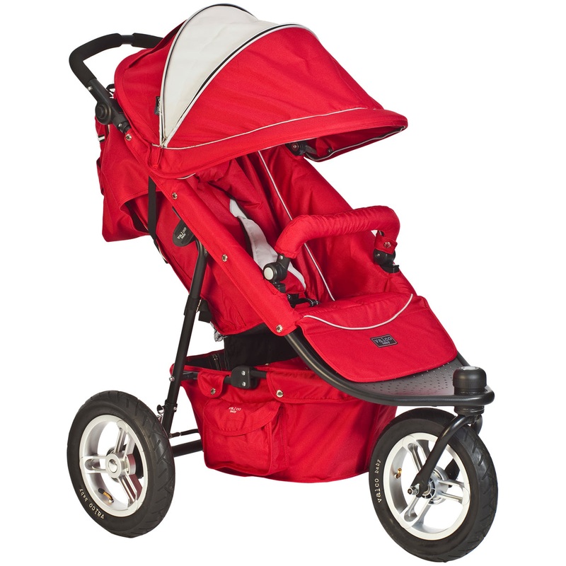 Valco Trimode EX Single Jogging Stroller Candy Apple