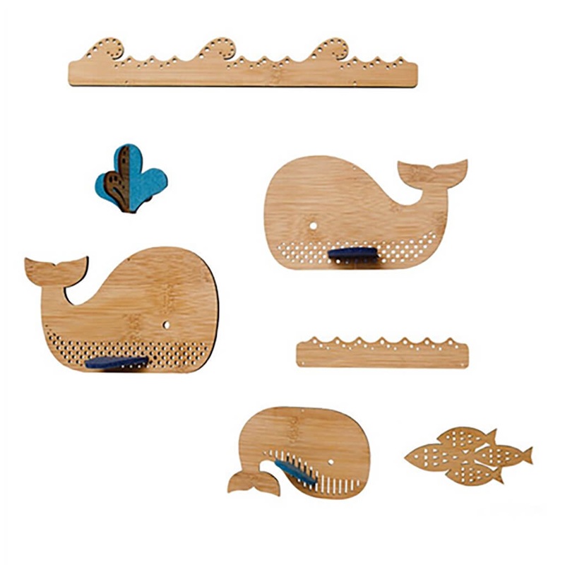 Bamboo Mobile Whale