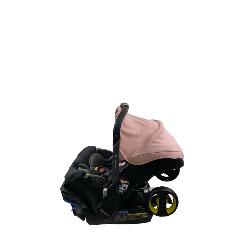 Doona Infant Car Seat & Stroller Combo, 2024, Blush Pink
