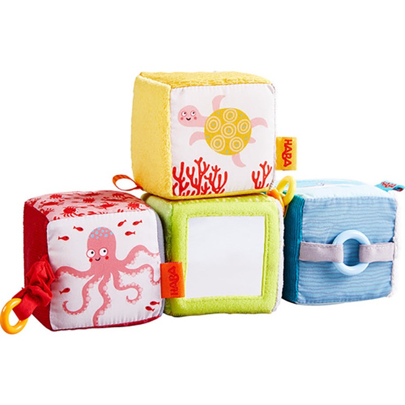 HABA Marine World Soft Baby Discovery Cubes