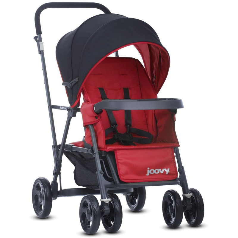 Joovy Caboose Graphite Stroller – Red