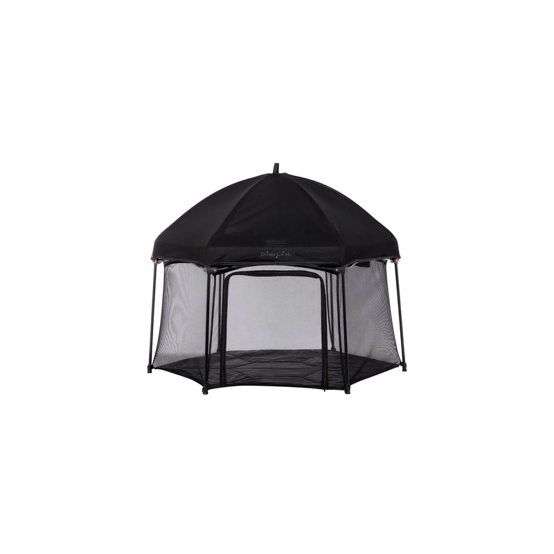 Playpen Set with Canopy – Black Onyx