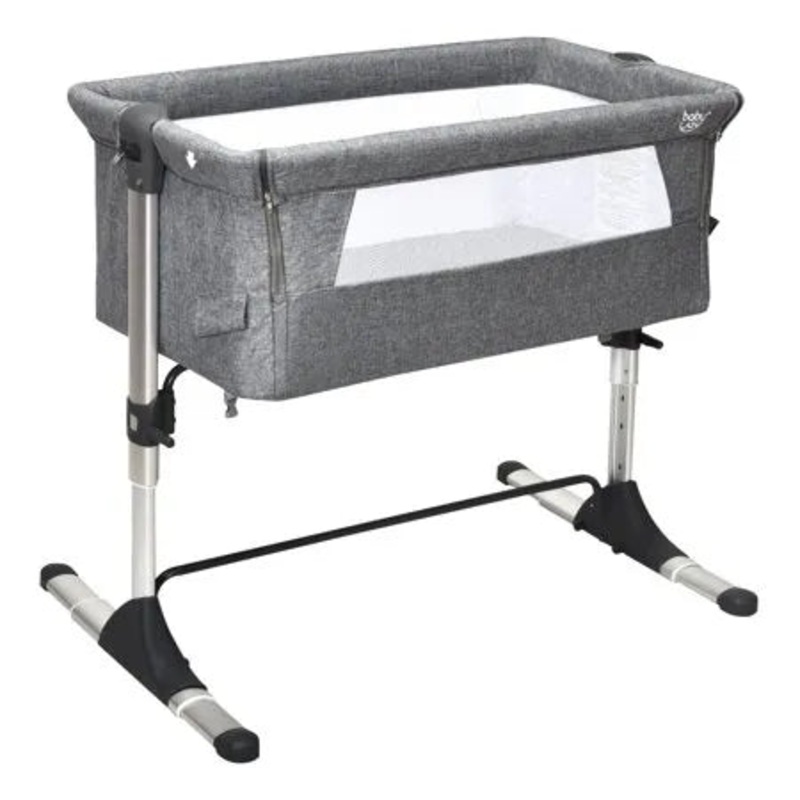 Portable Baby Bed Side Sleeper – Grey