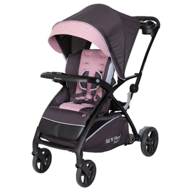 Stand 5-in-1 Shopper Stroller – Cassis/Pink