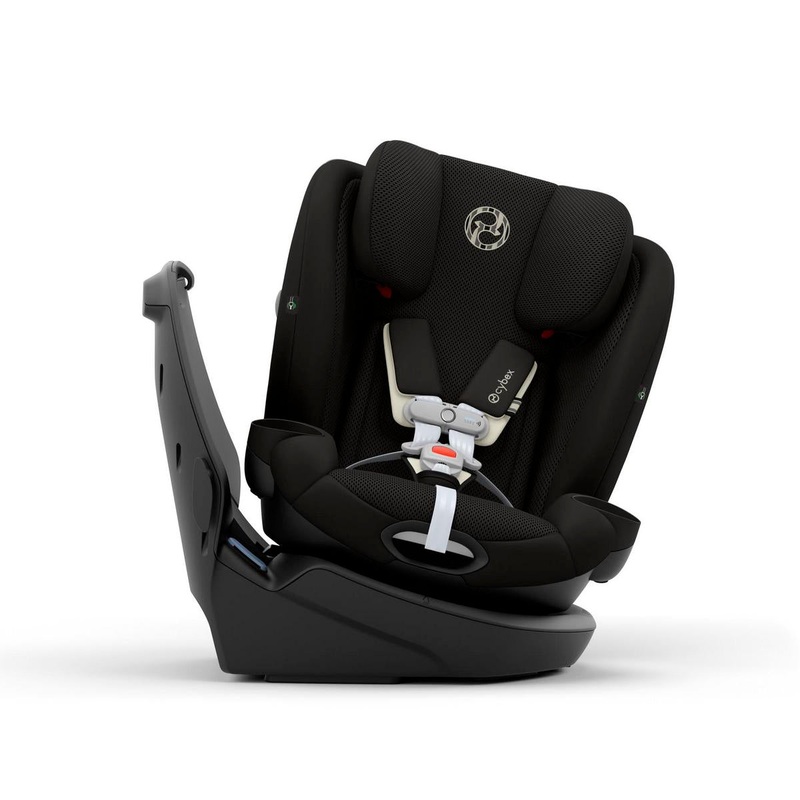 Cybex OPEN BOX Callisto G 360 Rotating All-in-One Convertible Car Seat – Moon Black