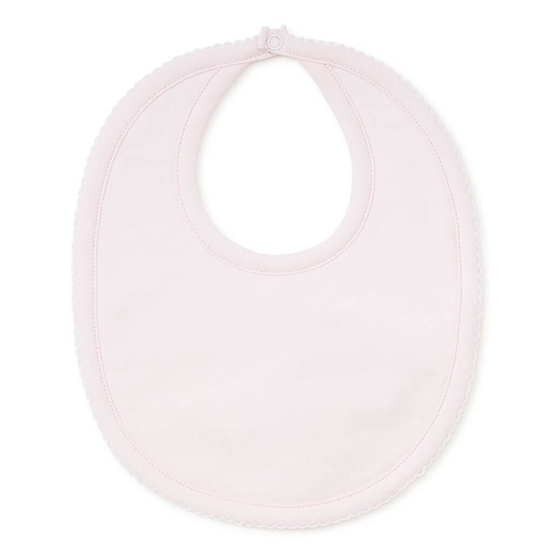 Kissy Kissy Basic Bib Pink White