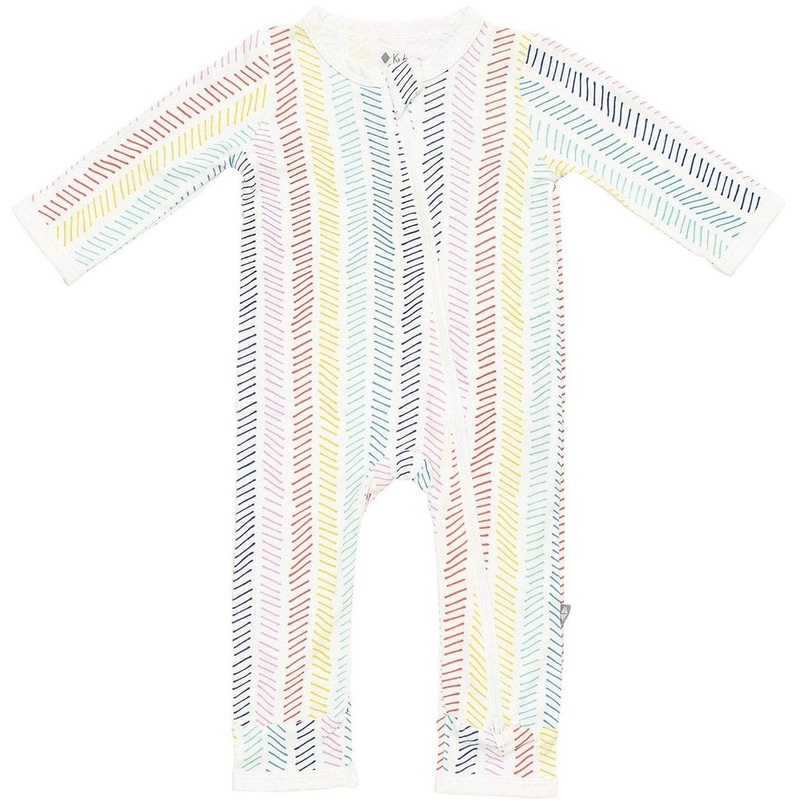Kyte Baby Printed Zippered Romper – Herringbone (3-6 months)