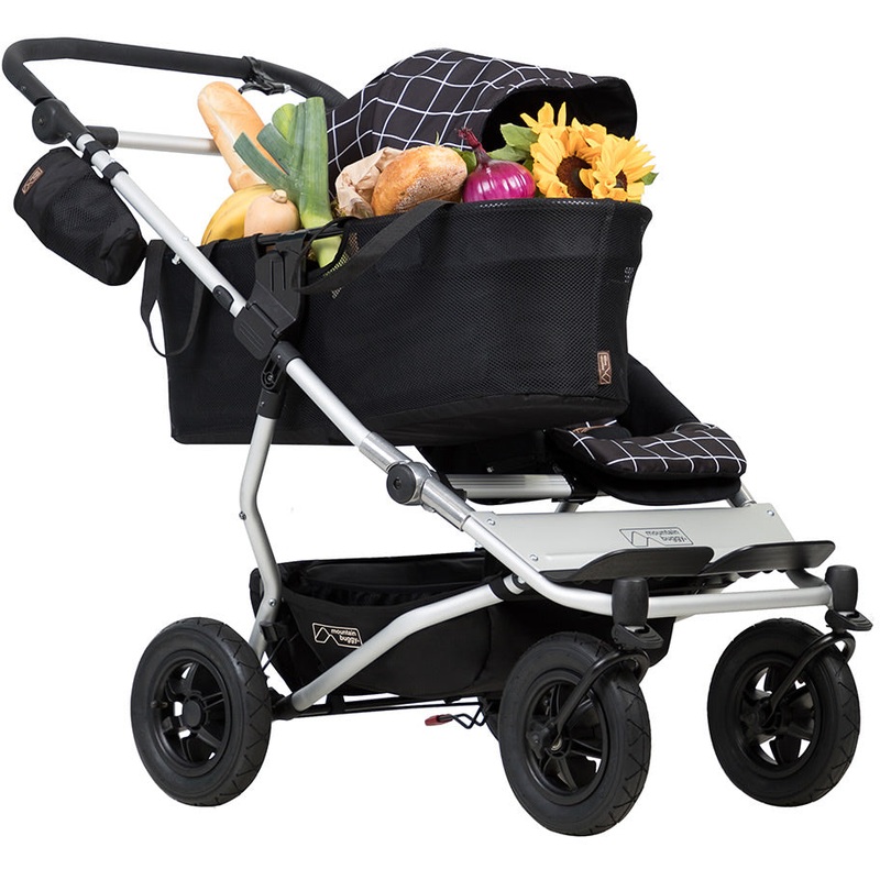Mountain Buggy Duet as a Single Stroller – Grid