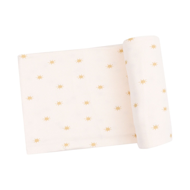 Muslin Swaddle Blanket Simple Suns