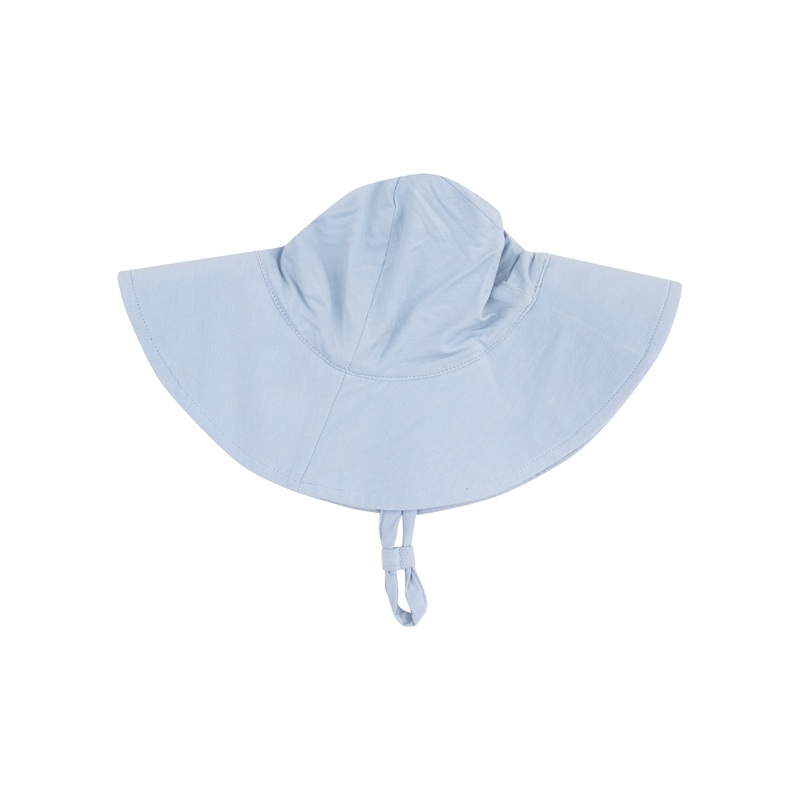 Wide Brim Sunhat – Blue Fog