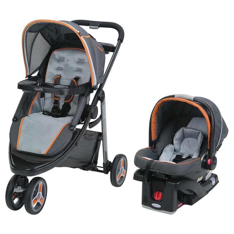Graco Modes Sport Click Connect Travel System – Tangerine