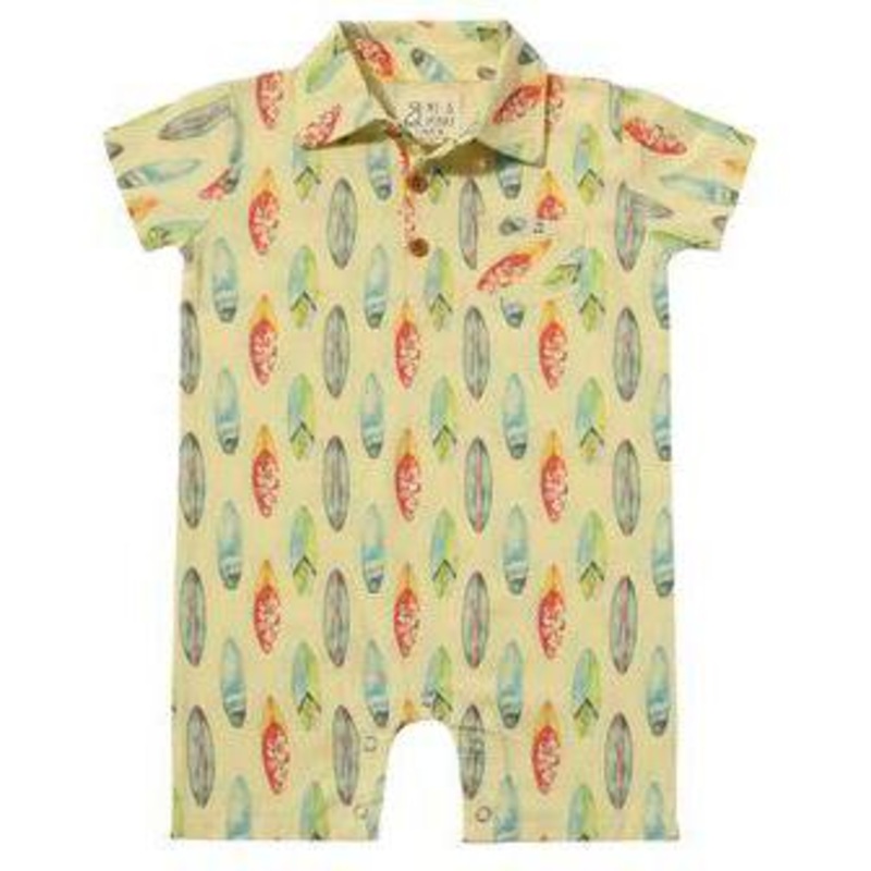Me & Henry Molokai Printed Romper | Lemon Surfboards