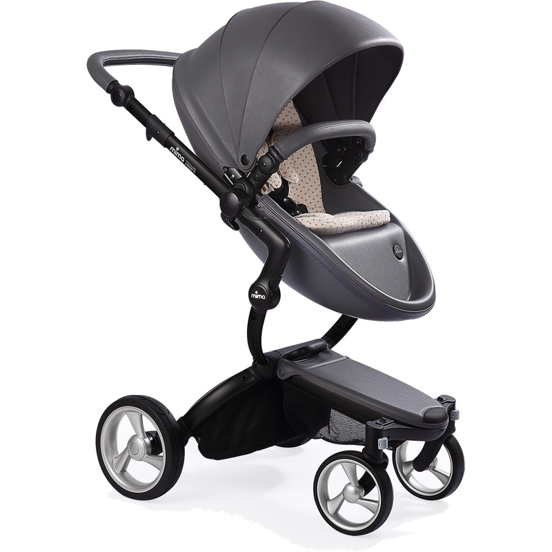 Mima Xari Complete Stroller, Black – Cool Grey / Sandy Beige