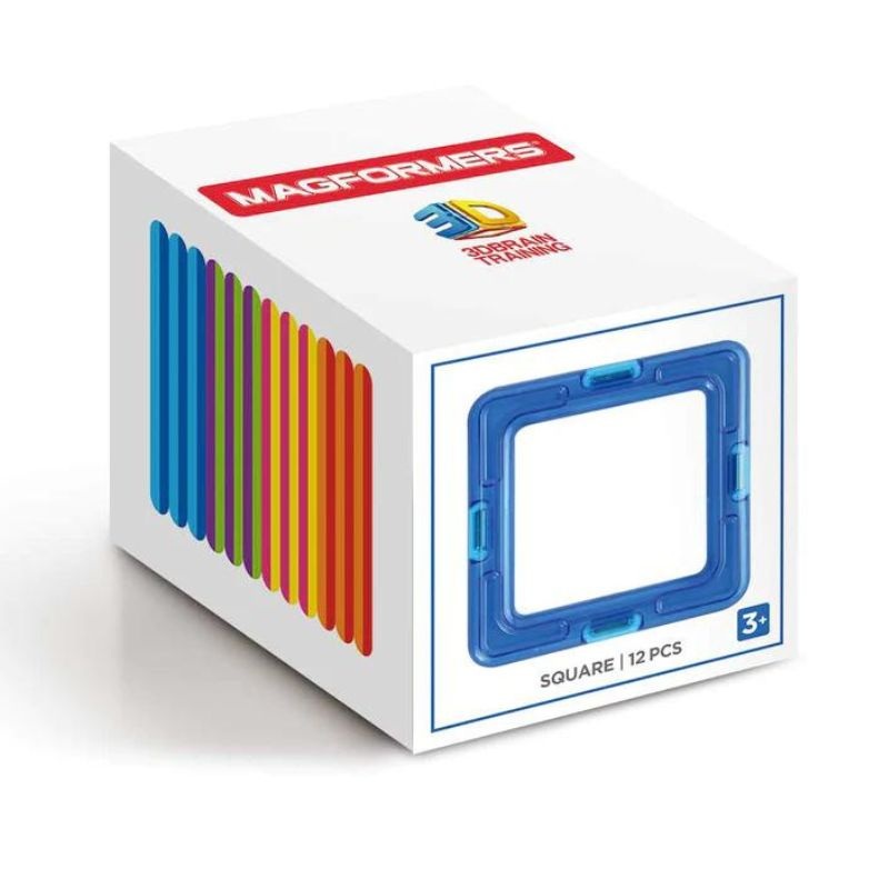 Rainbow Magnetic Shapes – 12 Pieces