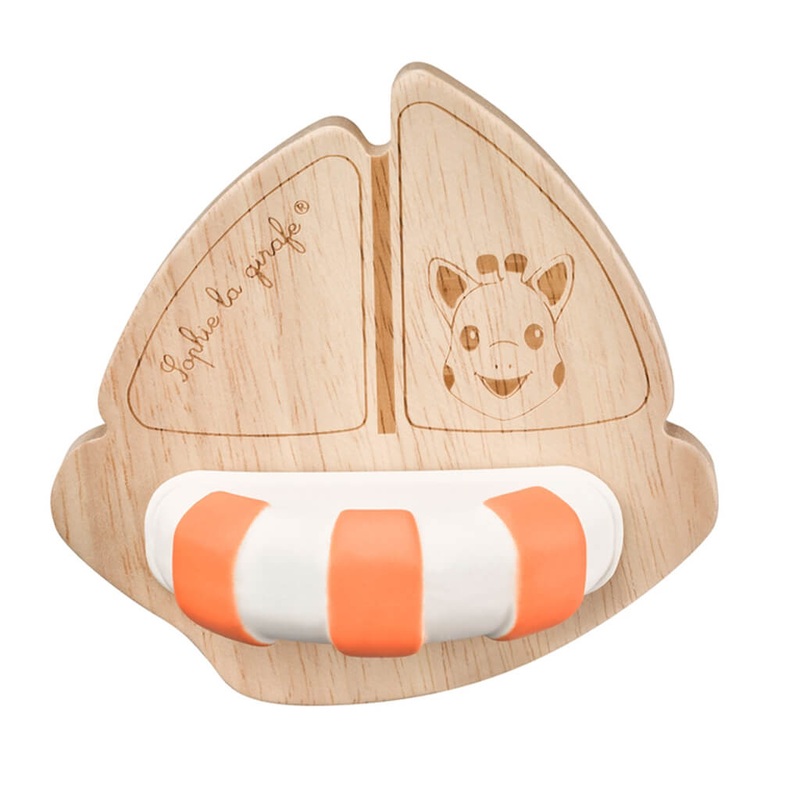So Pure Rubberwood Boat Bath Toy
