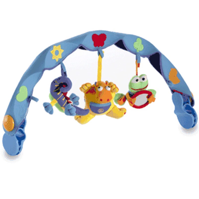 Tiny Love Musical Take-Along Arch Hippo Blue
