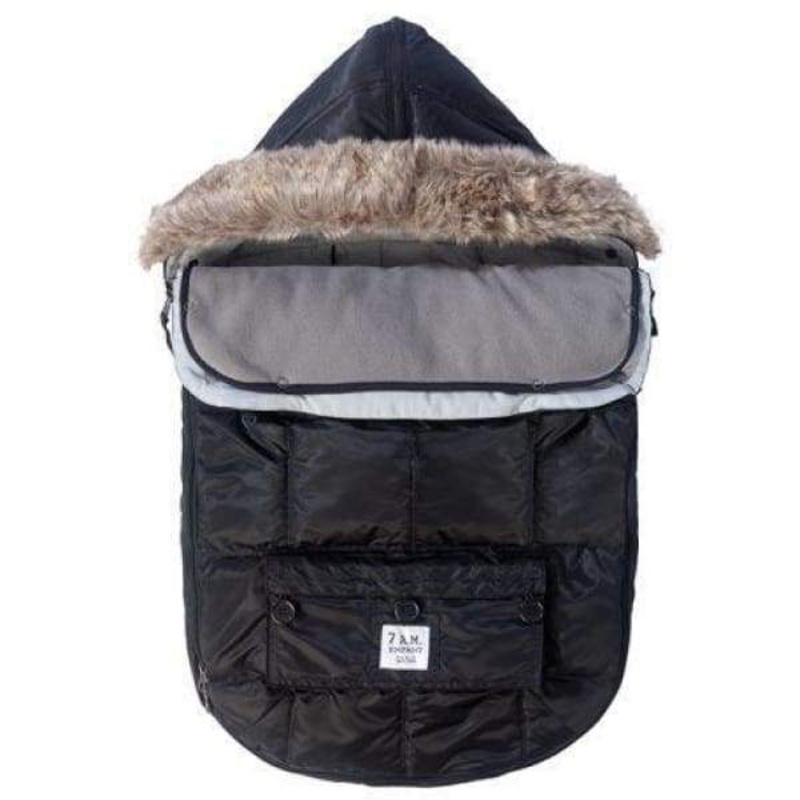 7 A.M. Enfant Le Sac Igloo Large Baby Bunting – Black