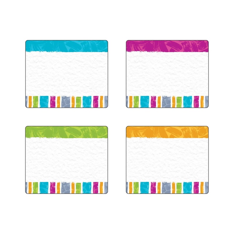 Color Harmony Stripes Terrific Labels Variety Pack