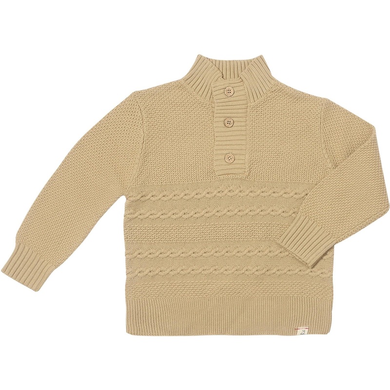 Me & Henry Cable Sweater | Beige