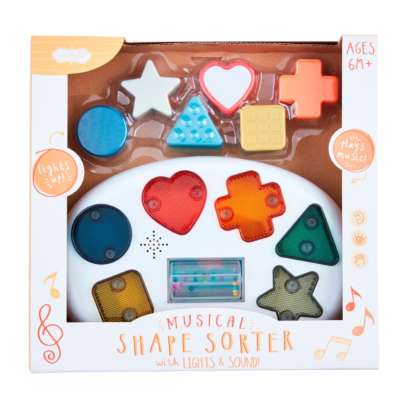 Mud Pie Musical Shape Sorter Set