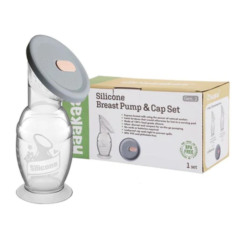 Silicone Breast Pump With Cap – 100ml