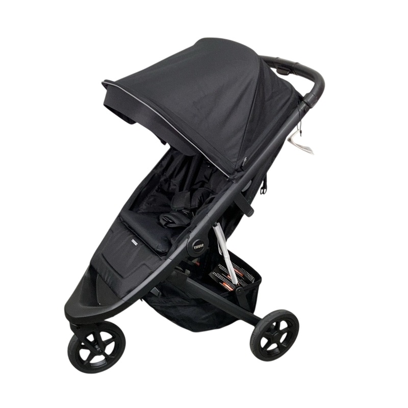 Thule Spring Stroller, Black, Midnight Black, 2024