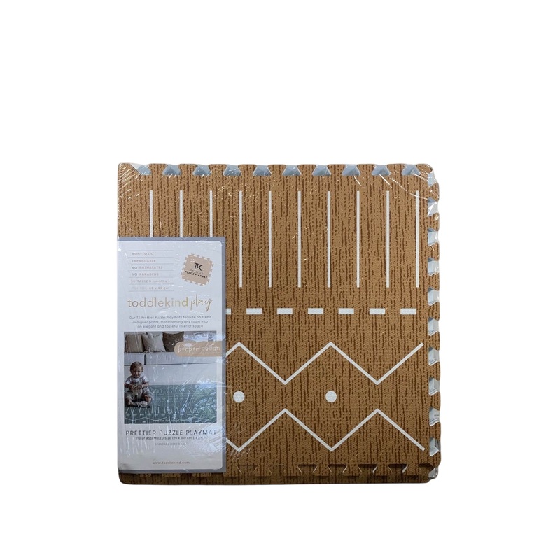 Toddlekind Prettier Puzzle Playmat Standard, Berber, Camel
