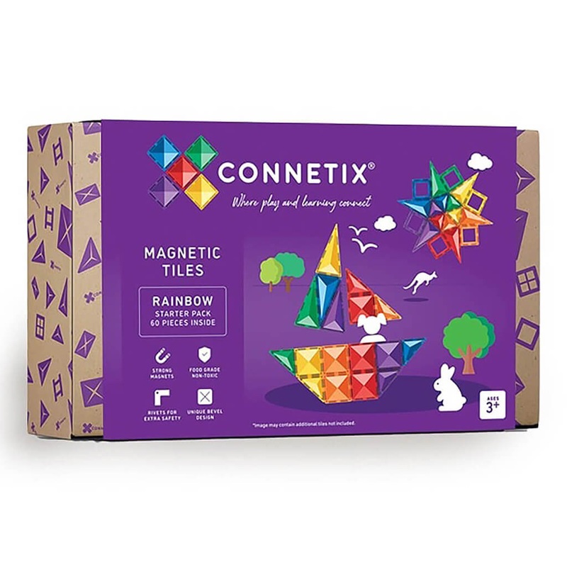 Connetix Rainbow 60pc Starter Pack